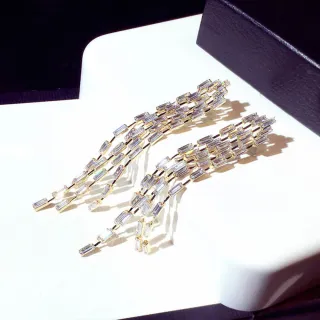 【LEESA】飾品\耳環\流蘇耳環\耳針\小眾設計\簡約ins風\小禮物\送閨蜜\耳飾\幾何耳環\長款耳環\抗敏耳環