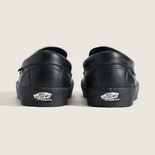 【VANS】官方旗艦 Skate Loafer 黑白色樂福鞋 休閒鞋