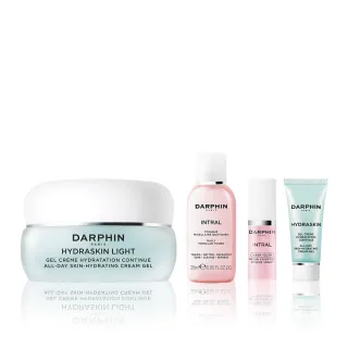 【DARPHIN 朵法】高效鎖水Q嫩入門組(活水保濕凝膠30ml)