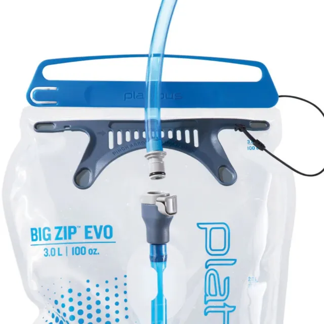 【platypus 鴨嘴獸】(福利品 / 庫存品) BIG ZIP EVO 大開口吸管水袋 2L BPA free 10858 公司貨