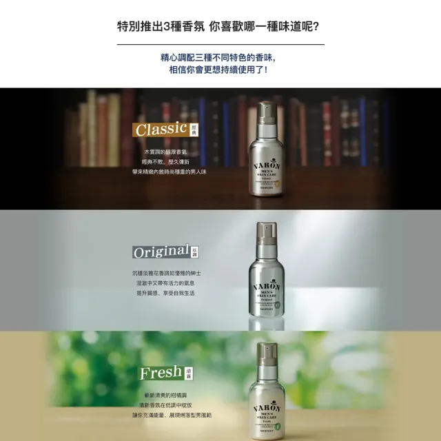 【Suntory 三得利官方直營】汎倫VARON 經典款Classic(120mlX3罐)