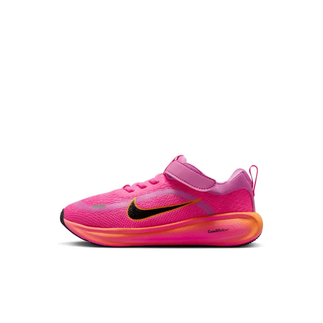 【NIKE 耐吉】運動鞋 童鞋 中童 兒童 魔鬼氈 STELLAR RIDE PSV 粉 HQ3267-603