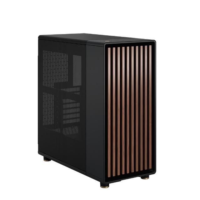 【Fractal Design】North Chalk/Charcoal 胡桃木/橡木 ATX機殼(榮獲2023紅點設計獎機殼 原廠保固2年)