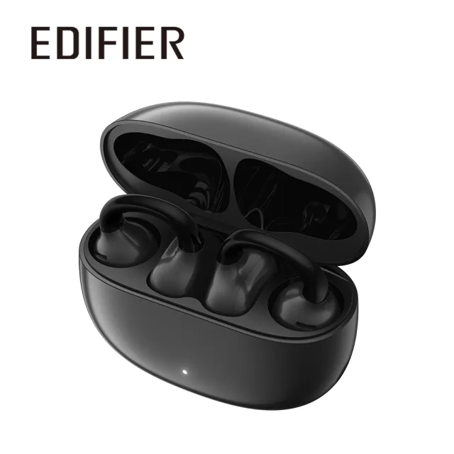 【EDIFIER】Comfo Q 開放式耳夾藍牙耳機(IP56 防塵防水/專屬APP/定向聲學降低漏音/全天候舒適配戴)