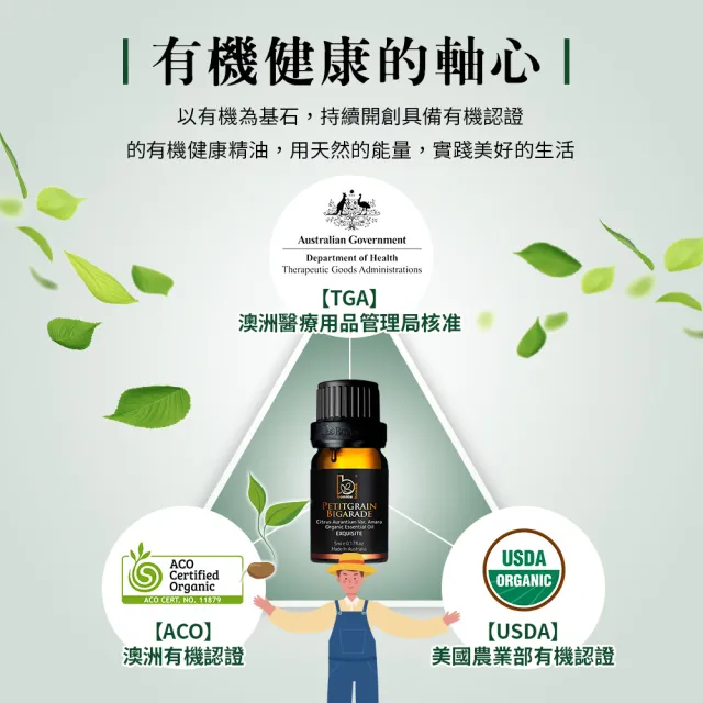 Bonnie House有機苦橙葉舒心排鬱精油