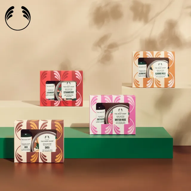 【THE BODY SHOP 美體小舖】2026AYR草莓迷你原裝禮盒(生日禮物/情人節禮物)