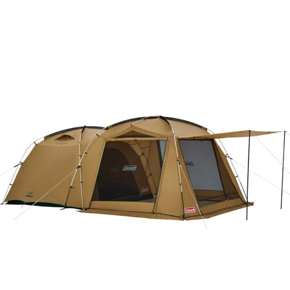 【Coleman】TOUGH SCREEN 2-ROOM HOUSE MDX 4-5人日系潮流感沙色系帳篷(CM-38139)