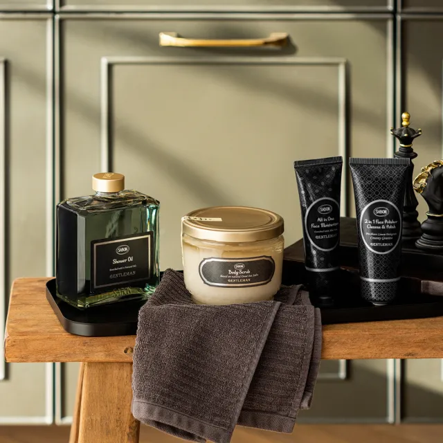 【SABON】官方直營 紳士沐浴油400ml
