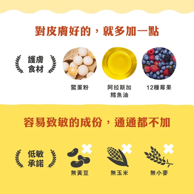 【MAOUP 毛起來】護膚無穀貓糧 S21田園雞與秋刀魚 1.5kg 2件組(貓飼料 貓乾糧主食 低敏飼料)