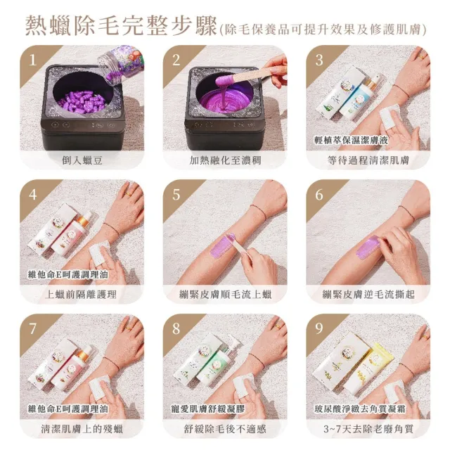 【MINI YANG】頂級女王系列 除毛蠟豆100克 4入組(最新款超強除毛力 全身皆可使用)