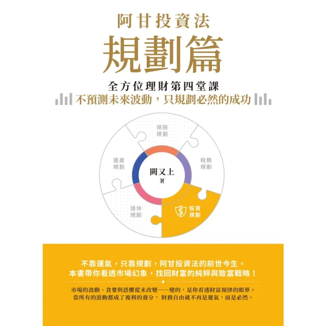 【momoBOOK】阿甘投資法（規劃篇）：全方位理財第四堂課 不預測未來波動 只規劃必然的成功(電子書)