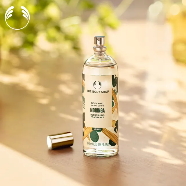 【THE BODY SHOP 美體小舖】辣木籽更新身體芳香菁露-100ML(芳香噴霧/香水)