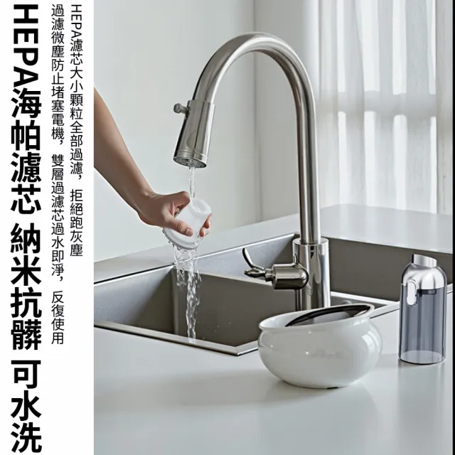 吸塵器 車載吹吸兩用 無刷大功率 除塵充氣 數顯LED照明 吹塵器