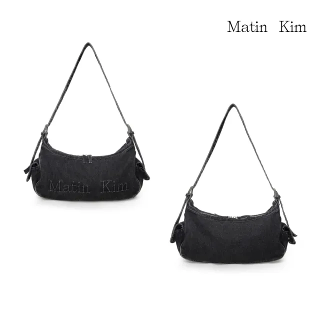 【MATIN KIM】官方旗艦 MATIN水洗丹寧兩用包(多款任選)