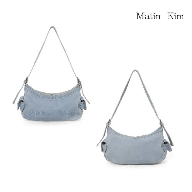 【MATIN KIM】官方旗艦 MATIN水洗丹寧兩用包(多款任選)