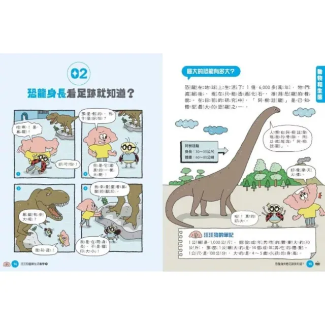 【親子天下】〔限量贈品版〕汪汪狗圖解生活數學1-5+妙妙喵圖解生活科學1-4