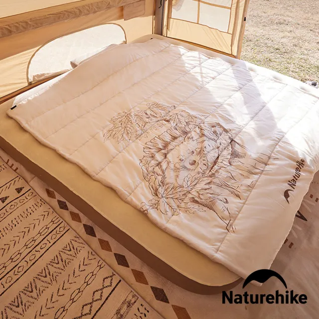 【Naturehike】M300圖案款可拼接信封睡袋 WS023 (台灣總代理公司貨)