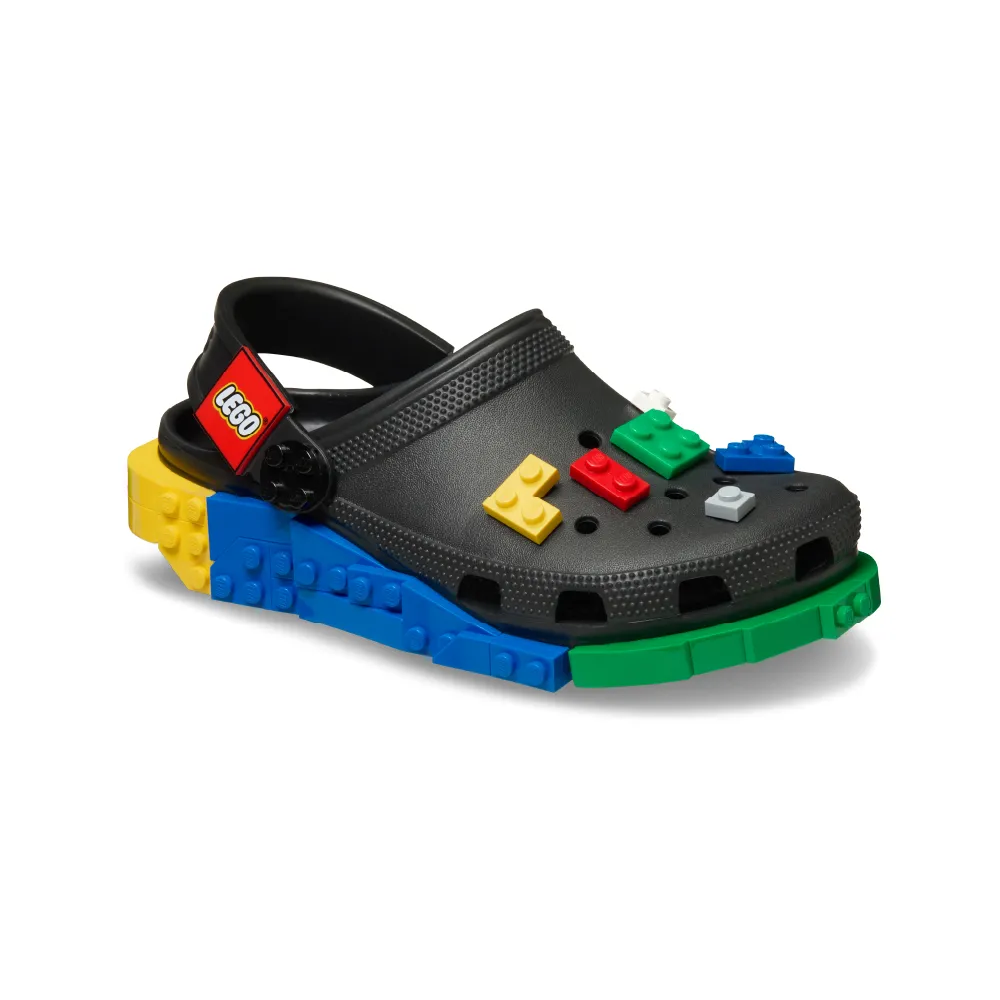 【Crocs】中性鞋 LEGO® Masterbrand 創意聯名系列克駱格 黑色(212388-90H)