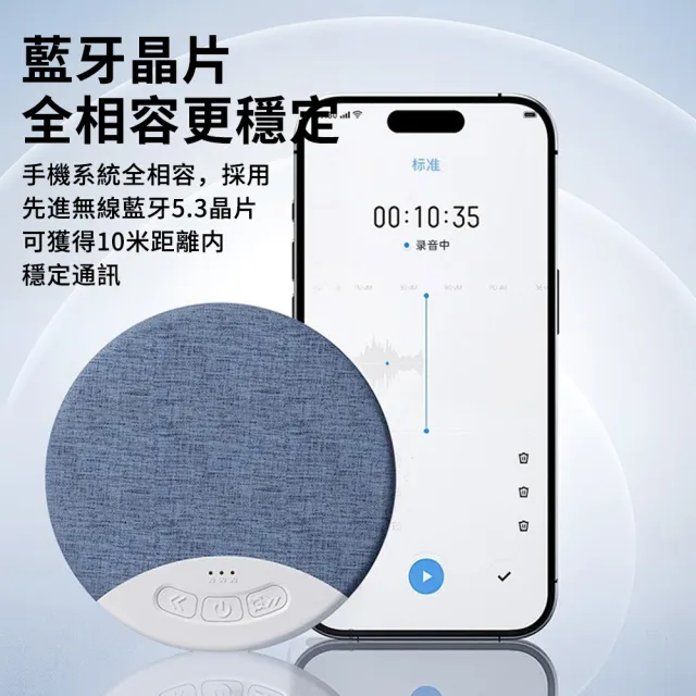 【YIGNW】枕邊助眠藍牙音響 睡眠專用無線耳機 Hi-Fi級保真音質 助眠藍牙耳機 枕下音響