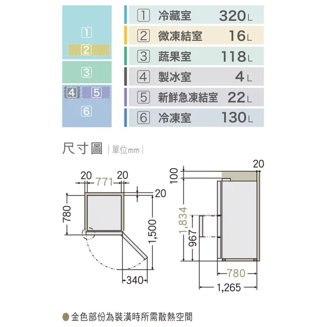 【Panasonic 國際牌】家電快配★610公升一級能源效率IOT無邊框岩板玻璃三門變頻冰箱-白NR-C615XGS-W