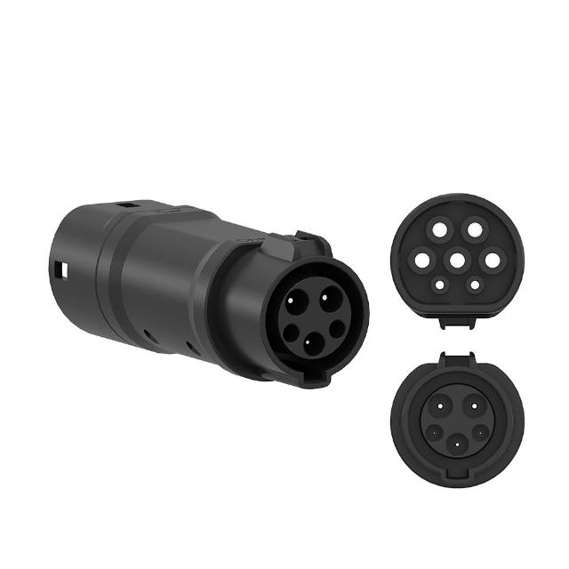 【EVOLUX 綠行家】美規J1772轉歐規Type2 轉接頭 歐規Type2轉美規J1772 電動車充電 旅充 慢充 充電樁