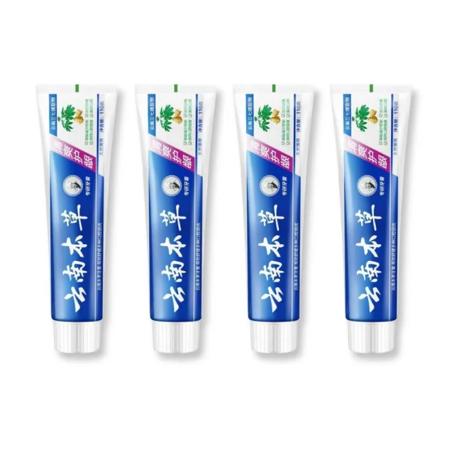 【iBloom】雲南本草牙膏 清新口氣 180g 4入組