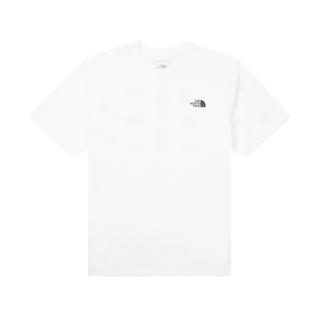【The North Face】北臉 短袖上衣 男 女 中性 速乾 U ICONIC BOX RELAXED SS TEE GRAPHIC 白 NF0A8GVUFN4