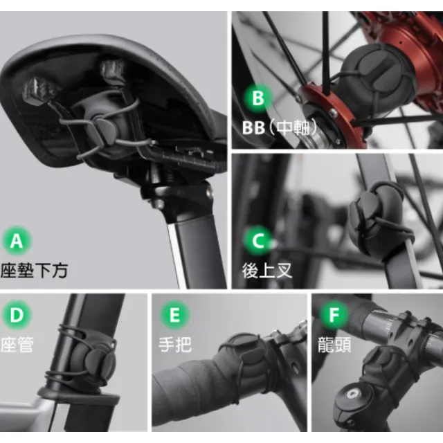 【Bone 蹦克】AirTag 單車綁 (AirTag保護套/定位/獨特綁帶/登山健走/防丟防竊)