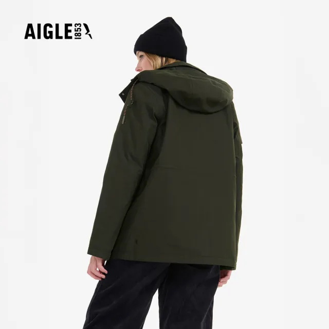 【AIGLE】女 MTD 防水保暖外套｜AG-FAZ40(防水外套 防風 女外套)