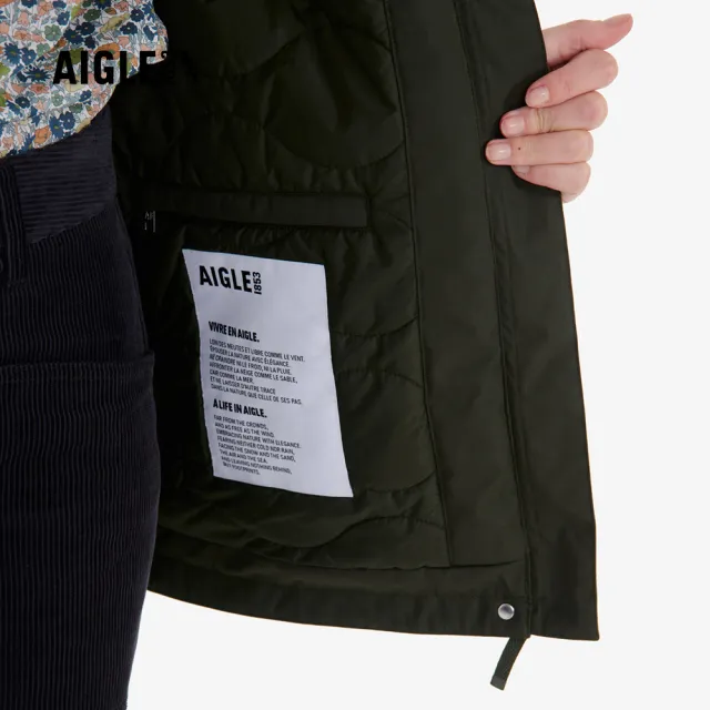 【AIGLE】女 MTD 防水保暖外套｜AG-FAZ40(防水外套 防風 女外套)