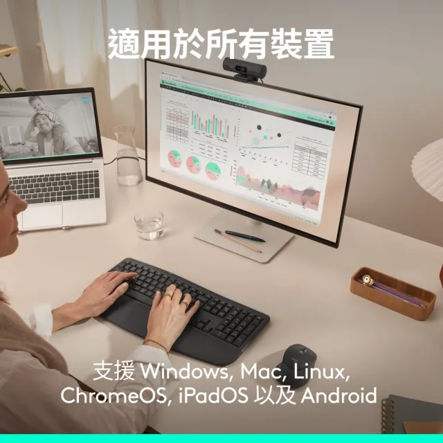 【Logitech 羅技】M850L 多工舒適無線滑鼠大手版(不附Bolt接收器)