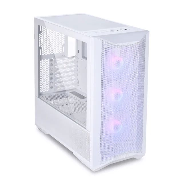 【LIAN LI 聯力】電腦機殼 LANCOOL II-MESH-ARGB 白色 TYPE-C