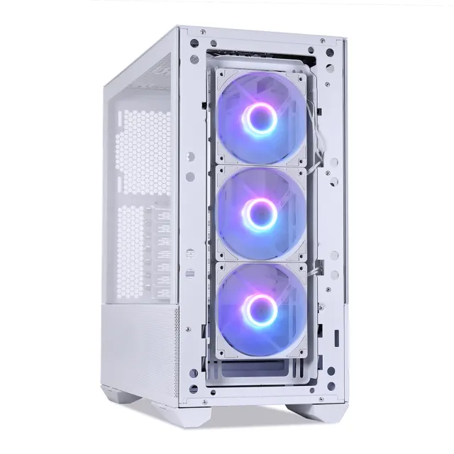 【LIAN LI 聯力】電腦機殼 LANCOOL II-MESH-ARGB 白色 TYPE-C