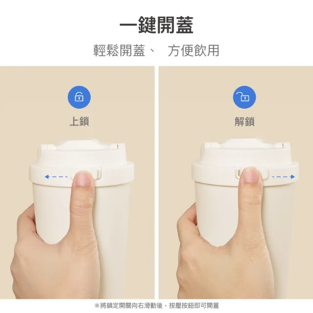 【LocknLock 樂扣樂扣】官方直營 韓風瓷感彈跳不鏽鋼咖啡杯 550ml(三色任選/陶瓷內層/保溫/保冷/咖啡杯)