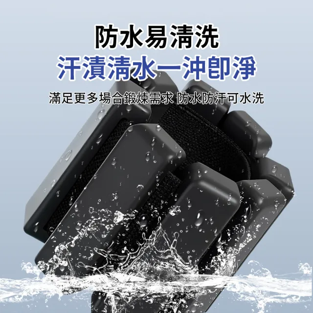 【Friyu】2入組 1磅 可調節健身負重手環 手腕腳踝負重訓練器 運動重量手環 沙包 沙袋