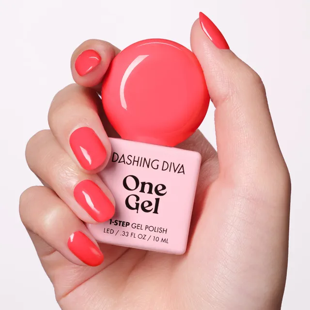 【DASHING DIVA】One Gel UV 凝膠指甲油10ml+10ml (張員瑛愛用款)