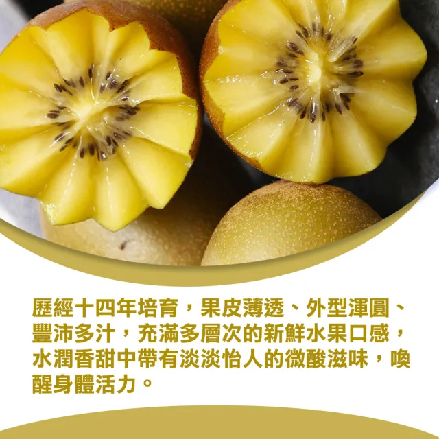 【甜露露】紐西蘭佳沛黃金奇異果18-22入X1箱(3.3kg)