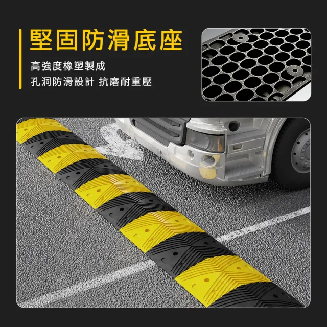 交通減速帶 耐壓減速墊 道路減速丘 黃黑減速帶 地下室減速坡 180-TRA35RP 車道減速 車道減速坡
