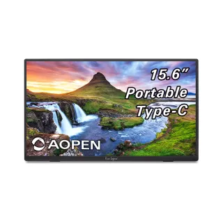 【Acer 宏碁】A+福利品★Aopen 16PM1Q J 16型可攜式螢幕(15.6吋/FHD/60Hz/6ms/IPS/喇叭)
