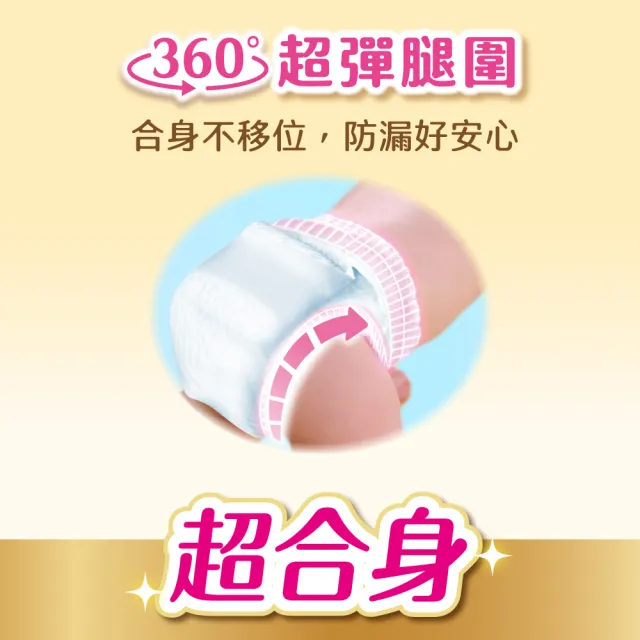 【滿意寶寶】極上呵護輕巧褲M (3箱組)