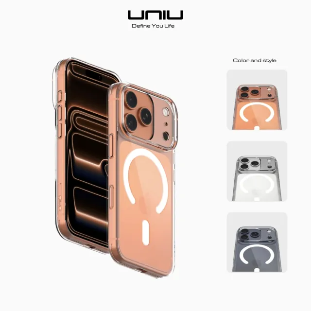 【UNIU】Aeris 亮透保護殼 for iPhone 17 系列(2025 iphone 6.3/6.5/6.9)