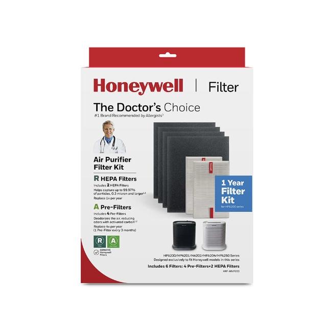 【Honeywell】一年份耗材組 HRF-ARVP200(適用HPA200/HPA202/ HPA5250WTWV1)