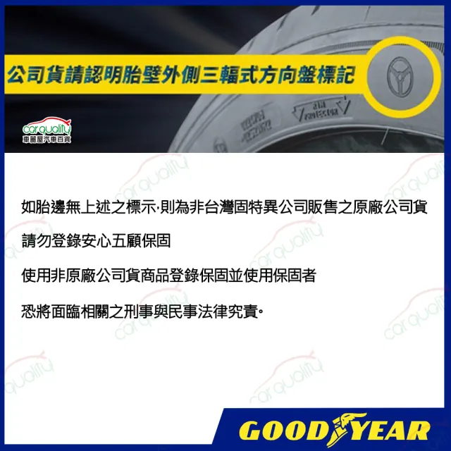 【GOODYEAR 固特異】EAGLE F1 ASYMMETRIC 6輪胎四入組送安裝_245/45/18吋(車麗屋)
