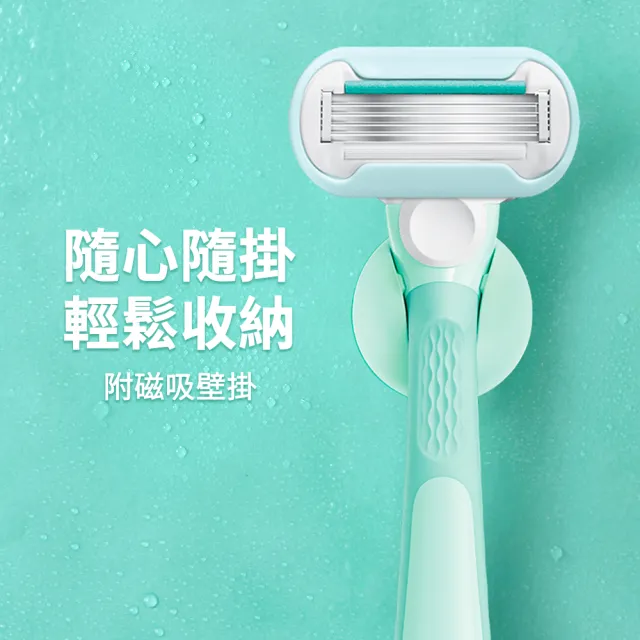 【Gillette 吉列】維納斯 敏感肌適用除毛刀-1刀架2刀頭
