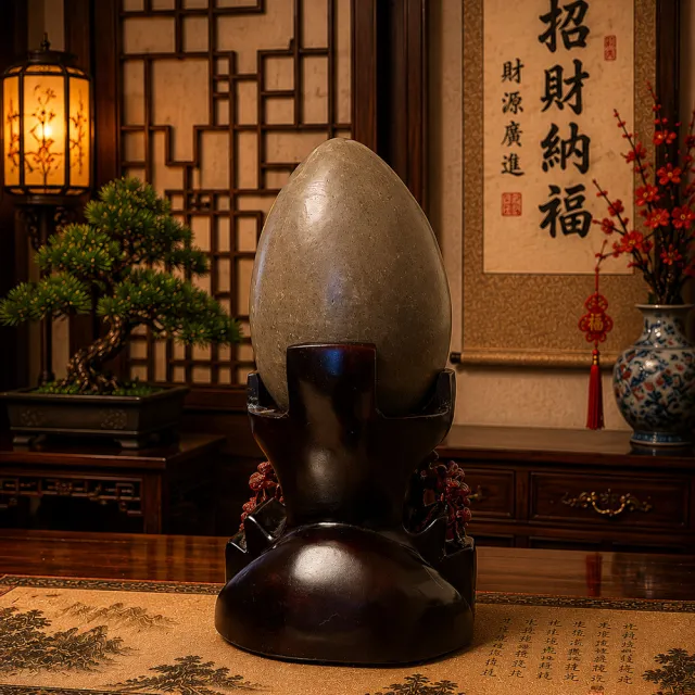 【桃花源創意工坊】烏拉圭紫水晶恐龍蛋擺件