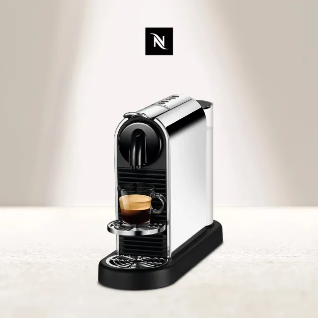 【Nespresso】優惠只到今天！膠囊咖啡機 CitiZ Platinum_不鏽鋼金屬色 飲水機 (瑞士頂級咖啡品牌)