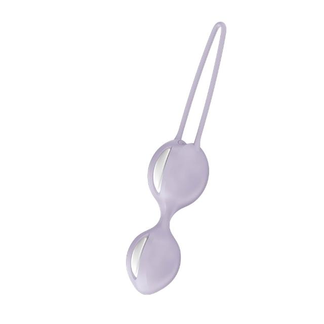 【FUN FACTORY】SMARTBALLS DUO 凱格爾聰明球 進階款 淺紫(情趣職人 SM道具 情趣用品 情侶互動)