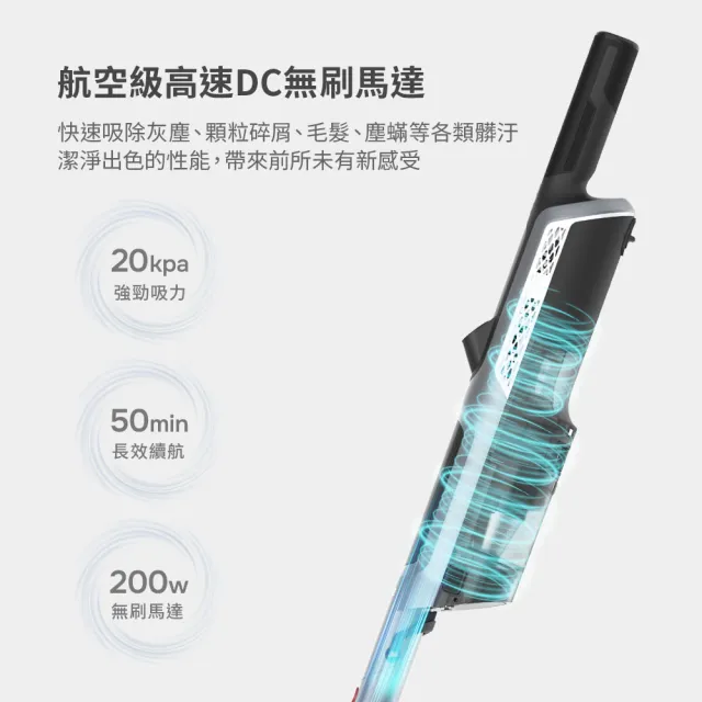 【DIKE】電動拖地刷頭款-V2無線手持吸塵器-特仕版 HCF150GY