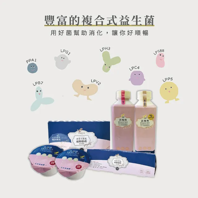 【法瑞琦】優植蛋白組-清爽(植物豆漿優格家庭號2入組)