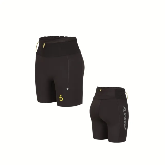 【FlipBelt 飛力跑】空氣腰包女生競速短褲_4.0（路跑短褲）